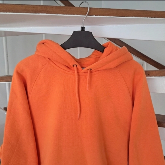 Carhartt Size S Mens Orange Hoodie Pullover Long Sleeve. - Picture 2 of 11
